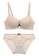 ZITIQUE pink Aesthetic Lace Trim Seamless Non-wired Bra Set-Pink 648D0US2E37C92GS_1