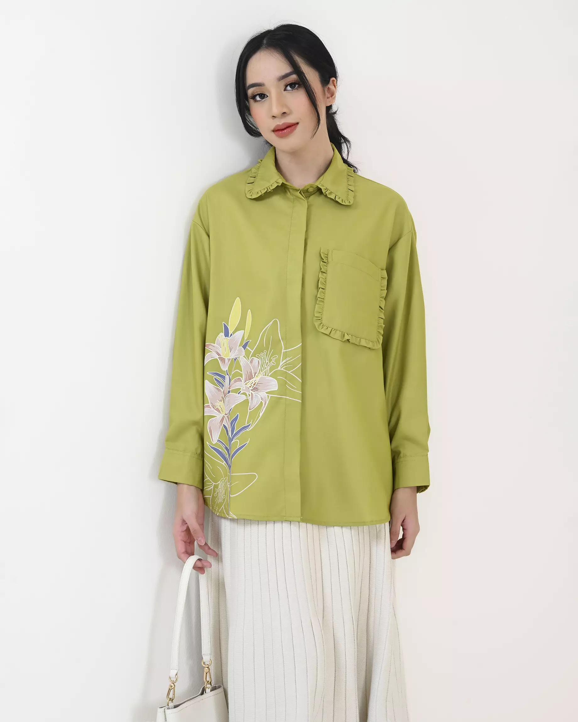 Geulis.id LULU SHIRT - Limelily