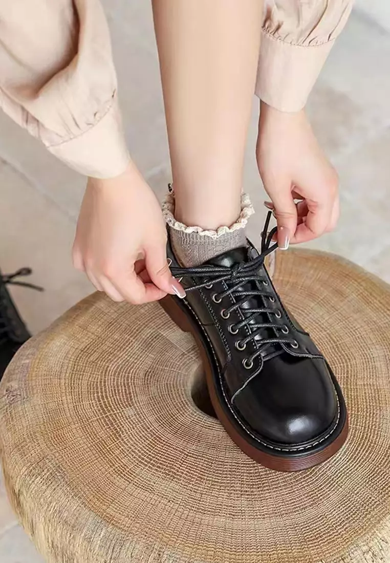 4CM Leather Derby Shoes MZ2755