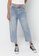 UniqTee blue Ankle Crop Mom Jeans 93437AA1C7931BGS_1