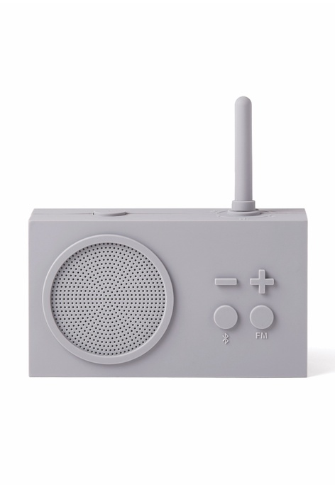 Lexon Lexon Tykho 3 FM Radio, Bluetooth Speaker 藍芽喇叭+FM收音機 Grey