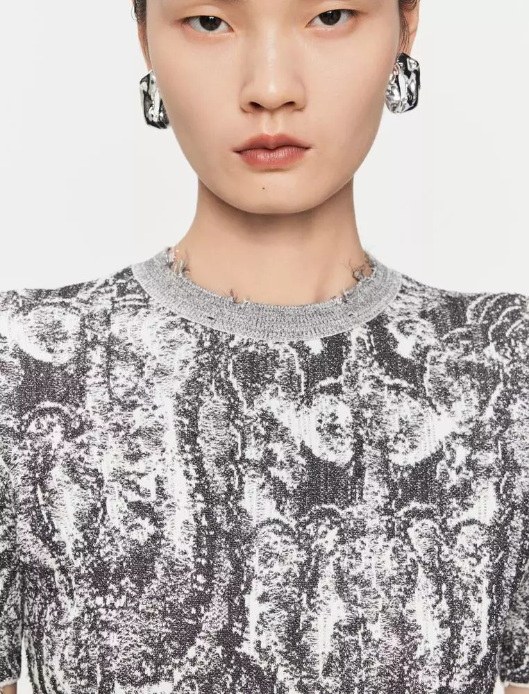 Short sleeves Pullovers Knitted sweaters