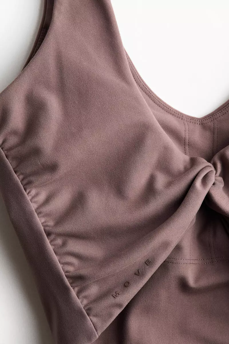 Twist-detail vest top with SoftMove™