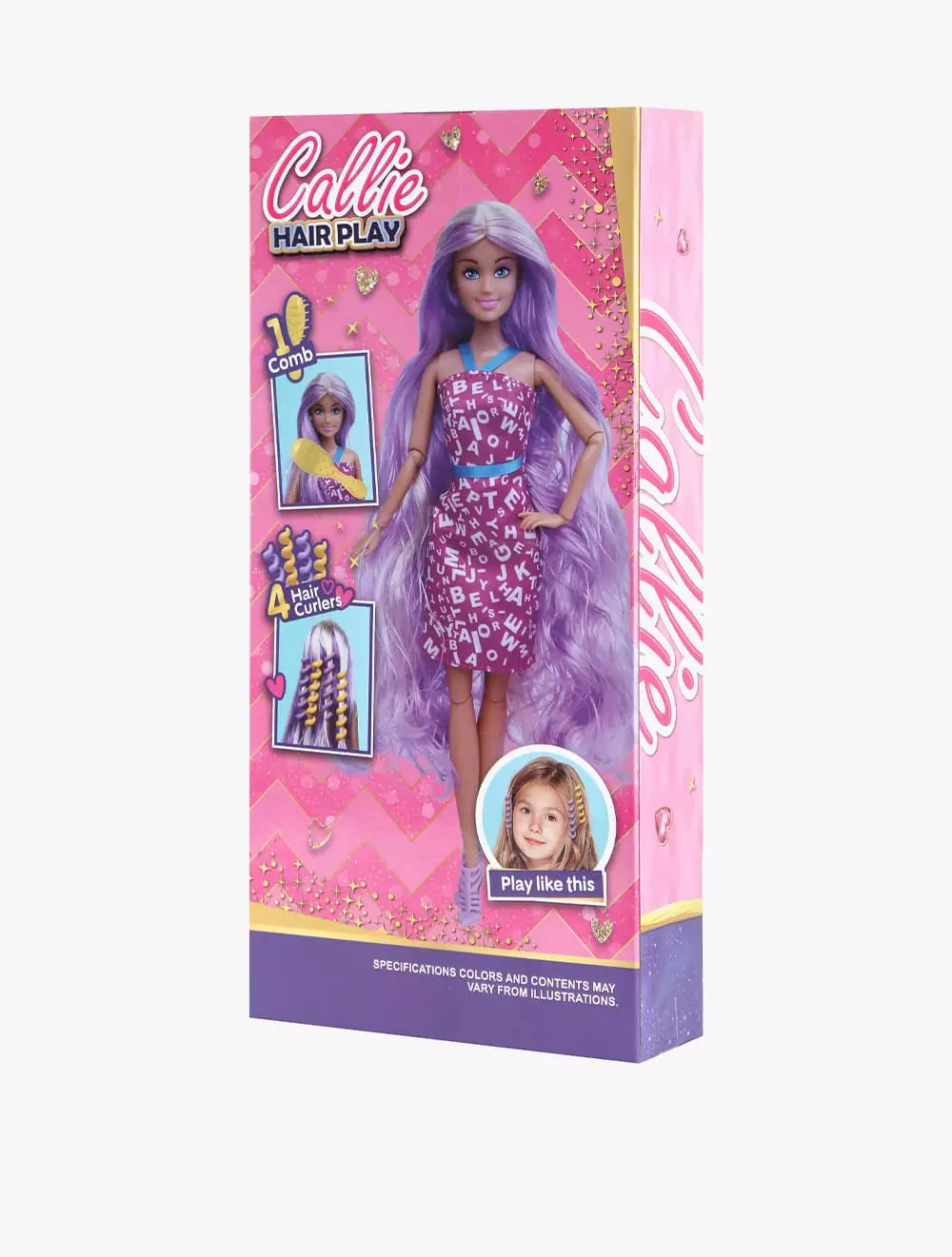 CALLIE LONG PURPLE HAIR - CA398012