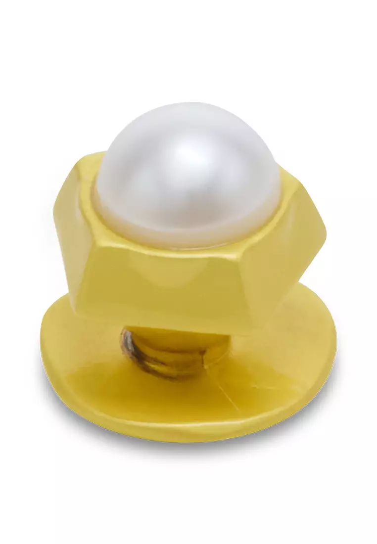 Gold Pentagon Pearl