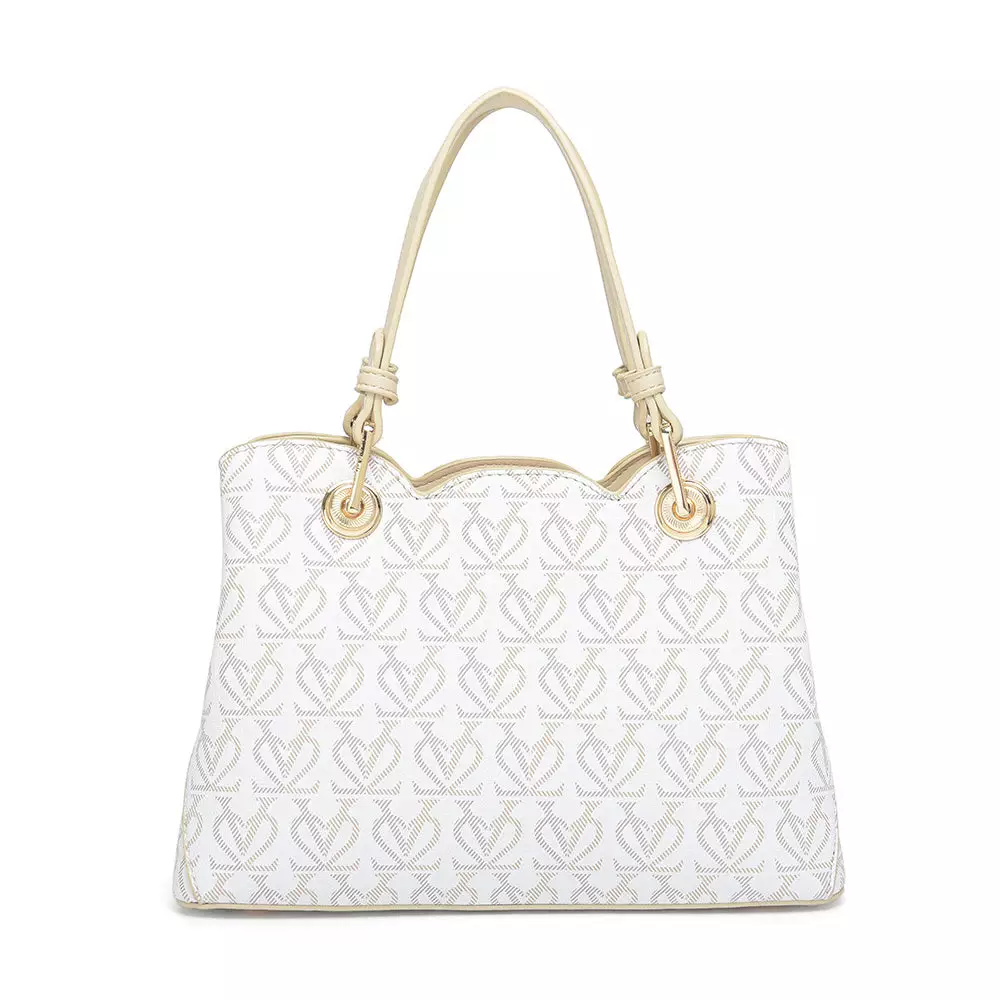 En-ji Jihe Handbag - Cream
