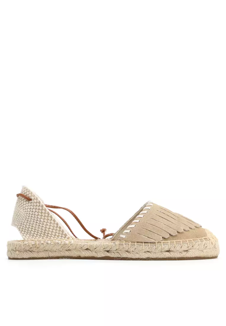 Discount on Twenty Eight Shoes  shoes - SKU: Suede Leather Espadrille Sandals HB007