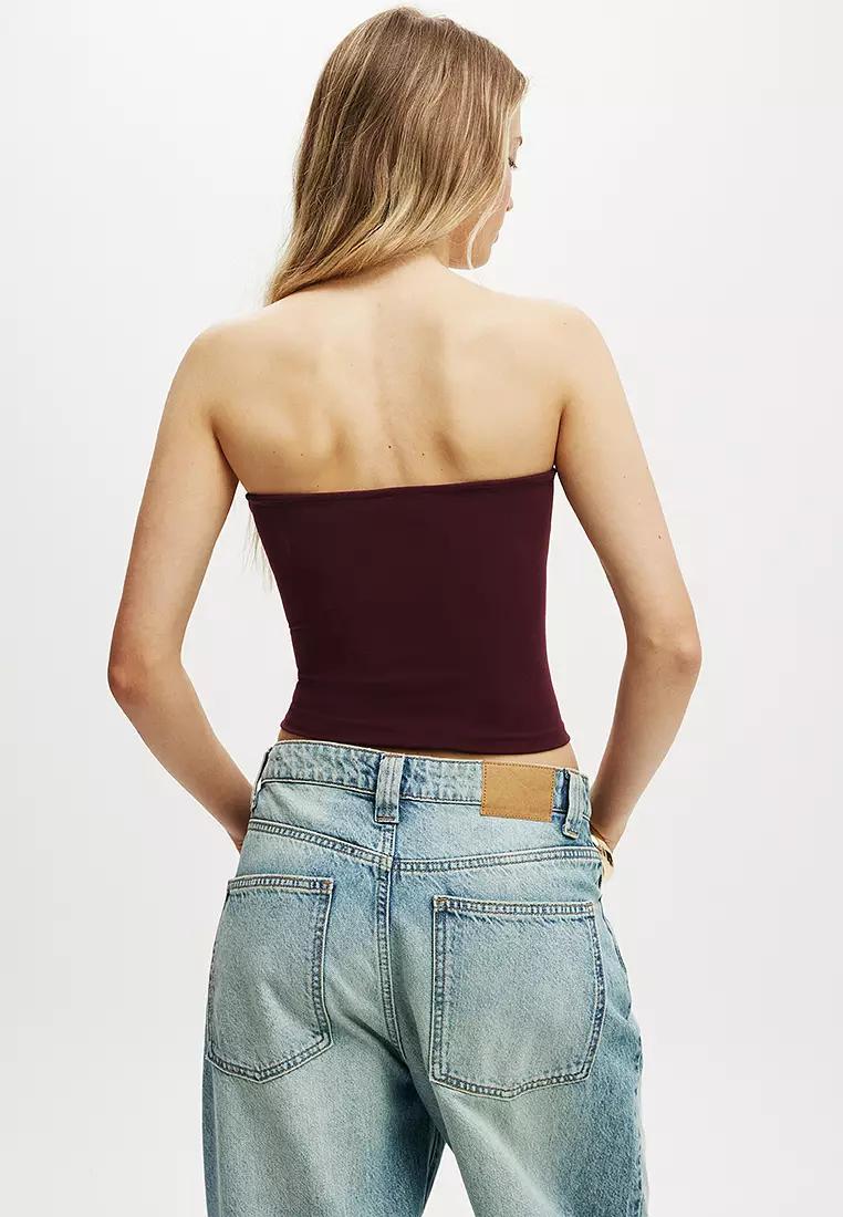 Trim Buckle Detail Tube Top