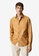 MANGO Man yellow Chest-Pocket Cotton Shirt 74349AAD888DD3GS_1