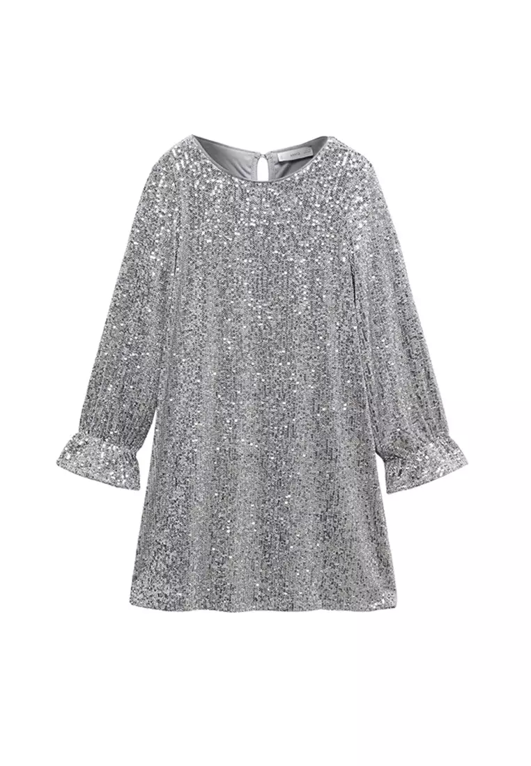 Mango store silver dress