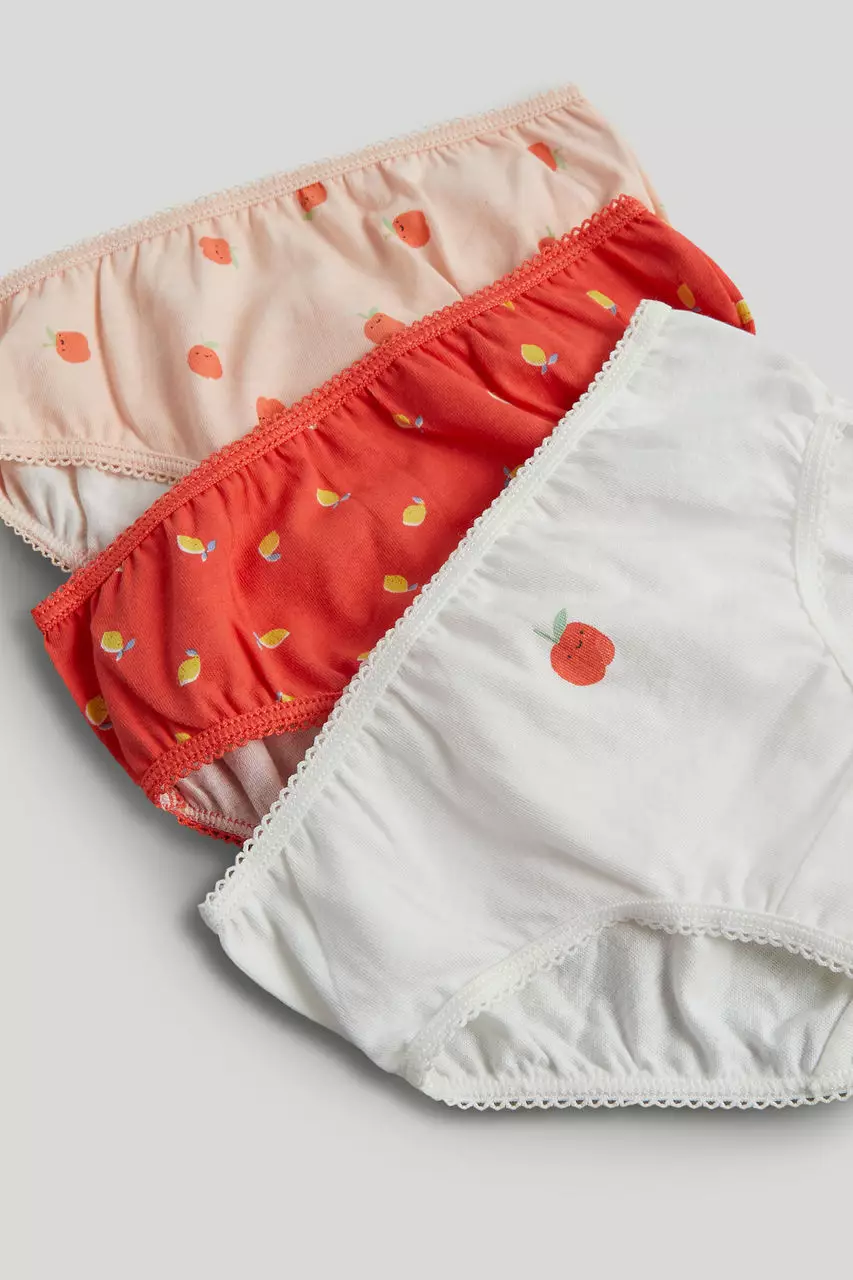 Mothercare 5 Pack Fruit Briefs - Celana Dalam Anak Perempuan (Multi)