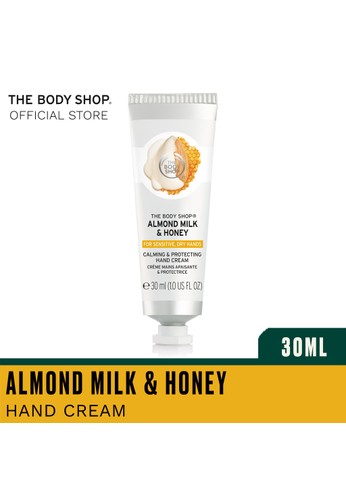 Jual The Body Shop Almond Milk Honey Hand Cream 30ml Original