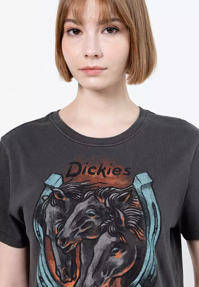 Buy Harley-Davidson Dickies® x H-D® Triple Horse Boxy Fit Tee 2026