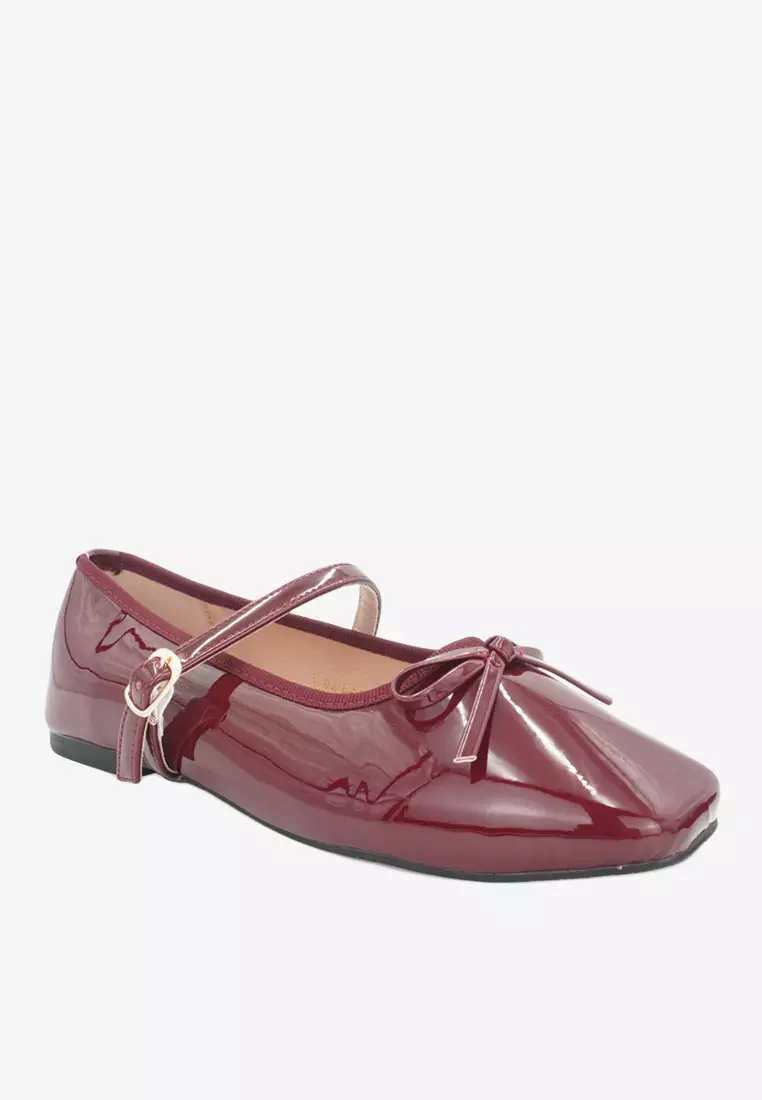 Dr. Cardin Women Luxe Mary Jane Flats L-RAU-9009