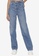 Trendyol blue Waist Detail High Waist Long Straight Jeans 581F6AABFD17CCGS_1