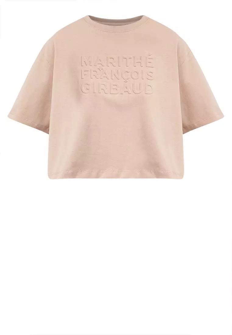 Ladies Organic Emboss Boxy Tee