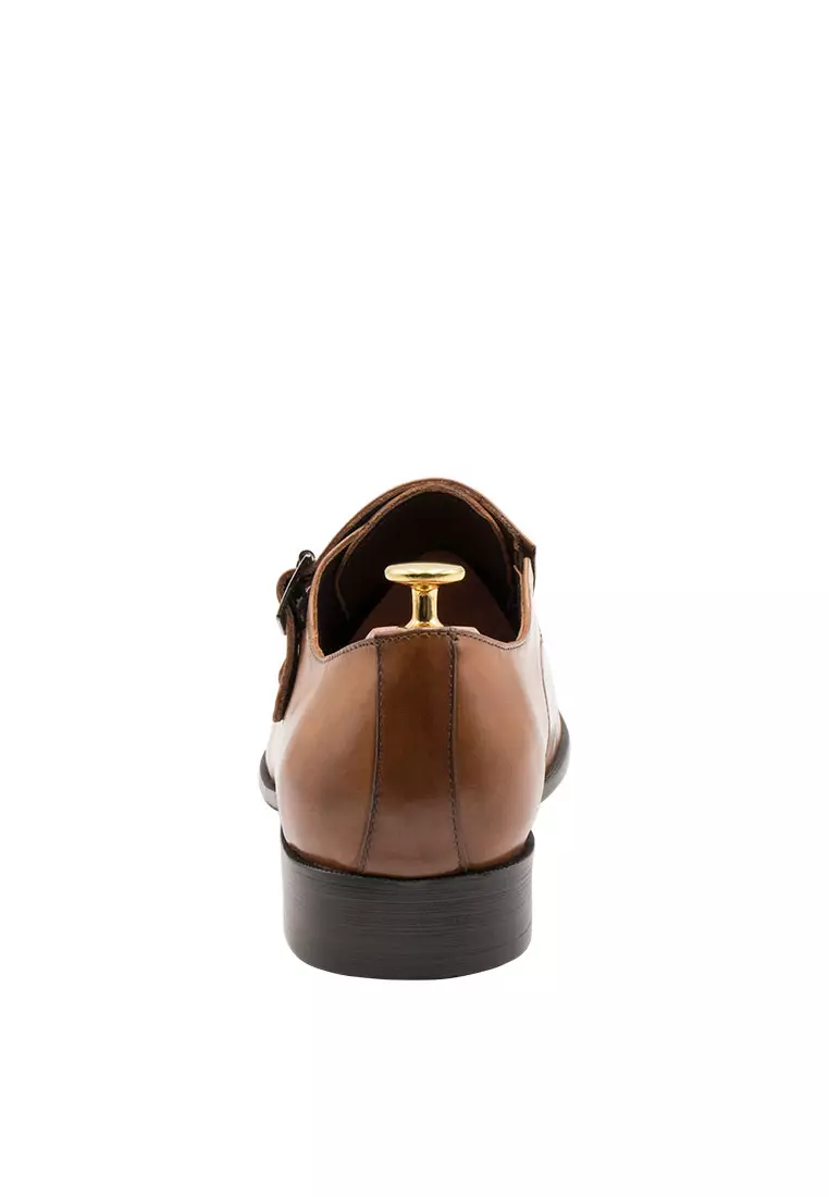 Buy Arden Teal Gallegos Chestnut Double Monk 2024 Online ZALORA