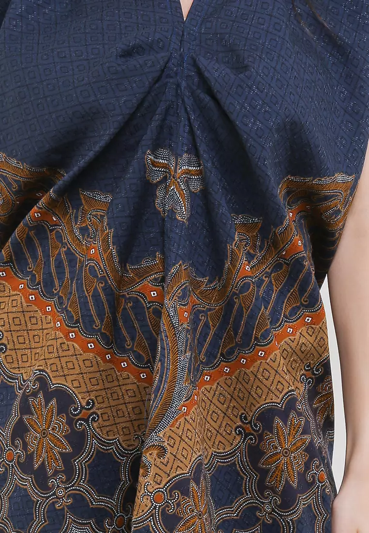 Amara Dress Kaftan Batik Doby