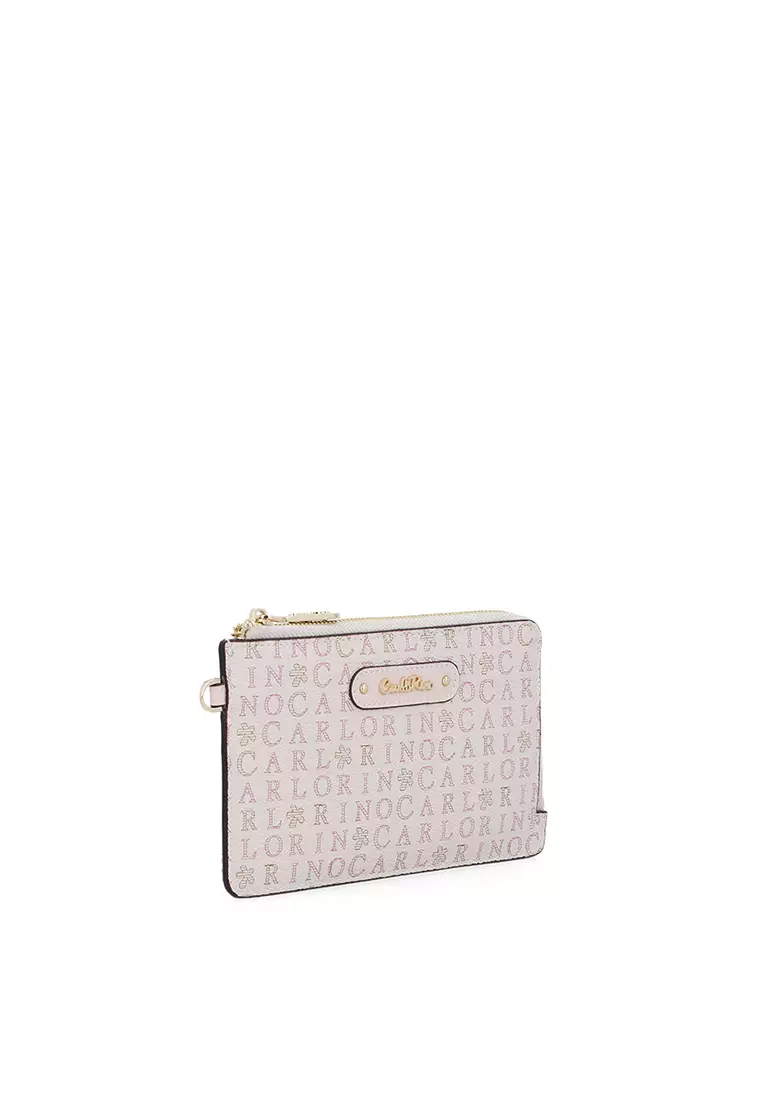 Beige Carlo EV Wristlet Set