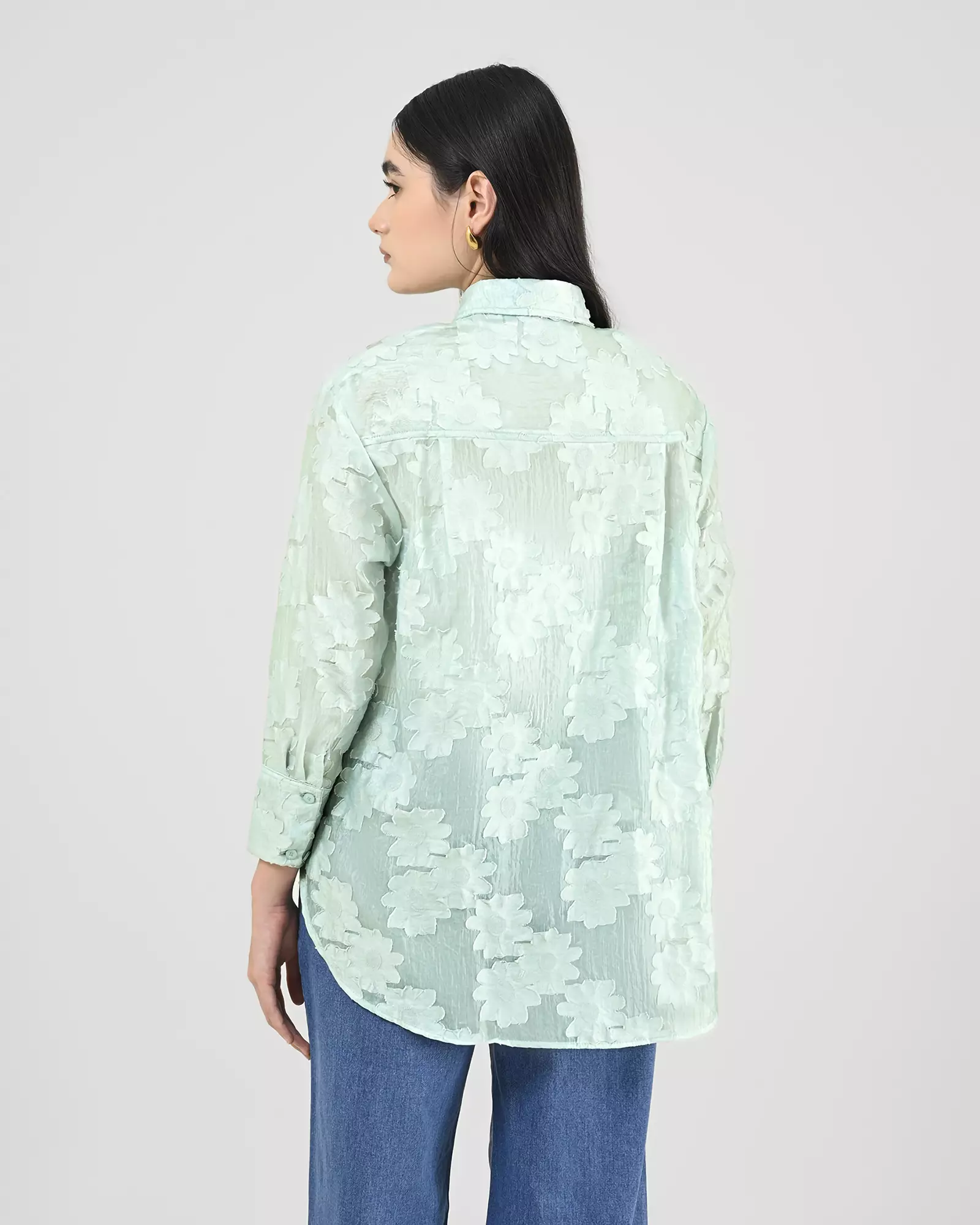 Geulis.id LIBBY SHIRT - Mint