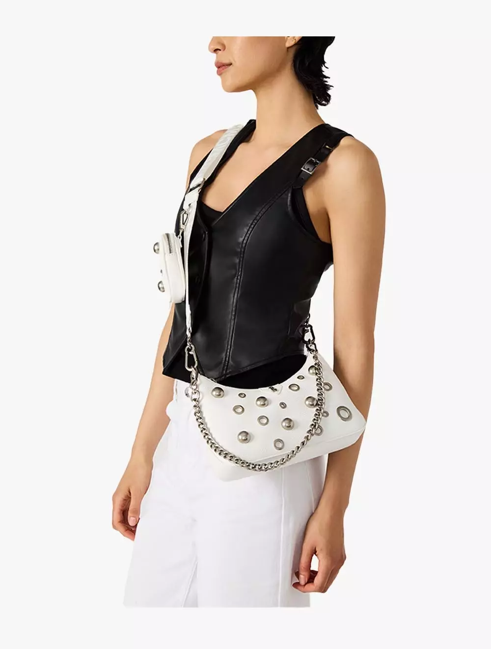 Steve Madden BRALEN Women's Crossbody Bags - White