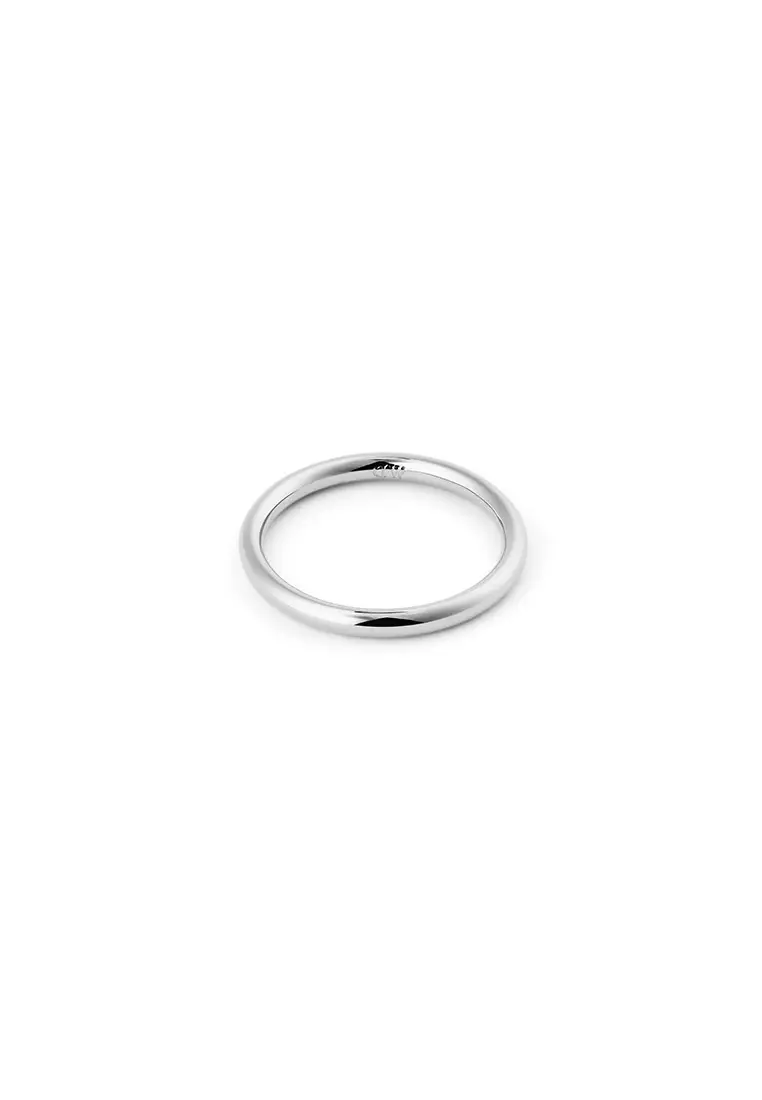 Classic Arch Ring Silver 2.5mm - Unisex Ring for women and men stainless steel Ring DW Official Authentic Original Cincin perempuan lelaki DW