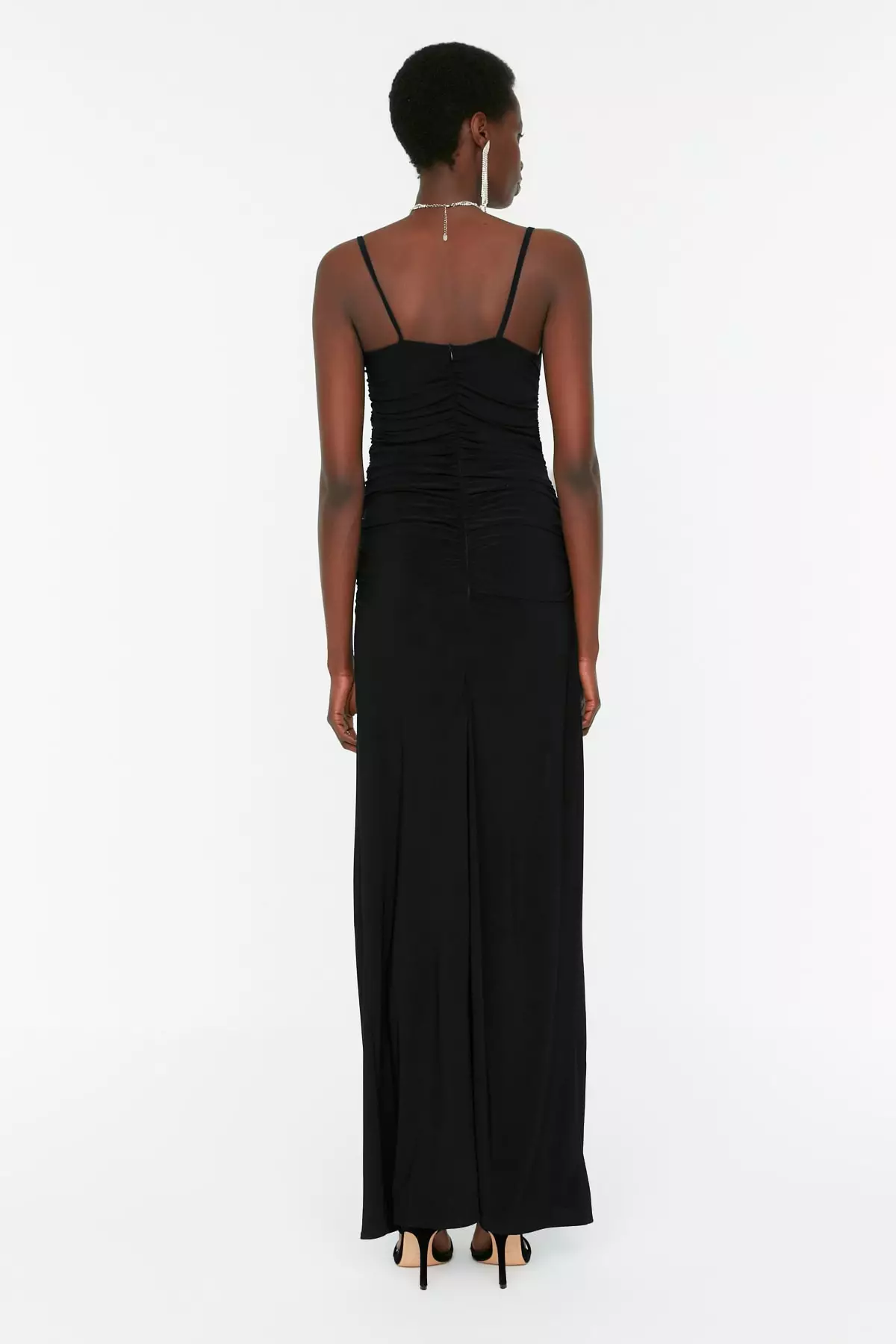 Ruched Evening Dress