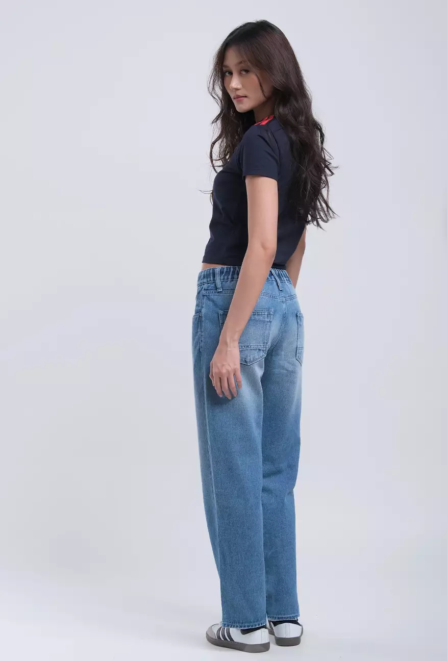 Celana Jeans Wanita Straightcut K5