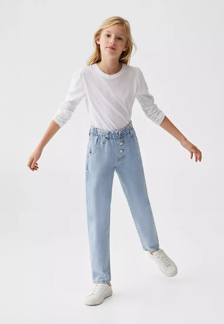 Paperbag jeans online girls