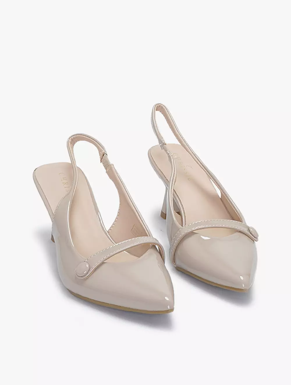 Payless Chrissie Womens Skye Sling Back Heels - Nude_04