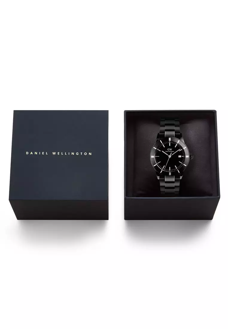 Buy Daniel Wellington Iconic Paradigma Link Black - Men Watch