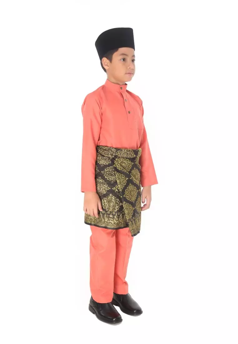 Baju Melayu Moden Cekak Musang for Kids