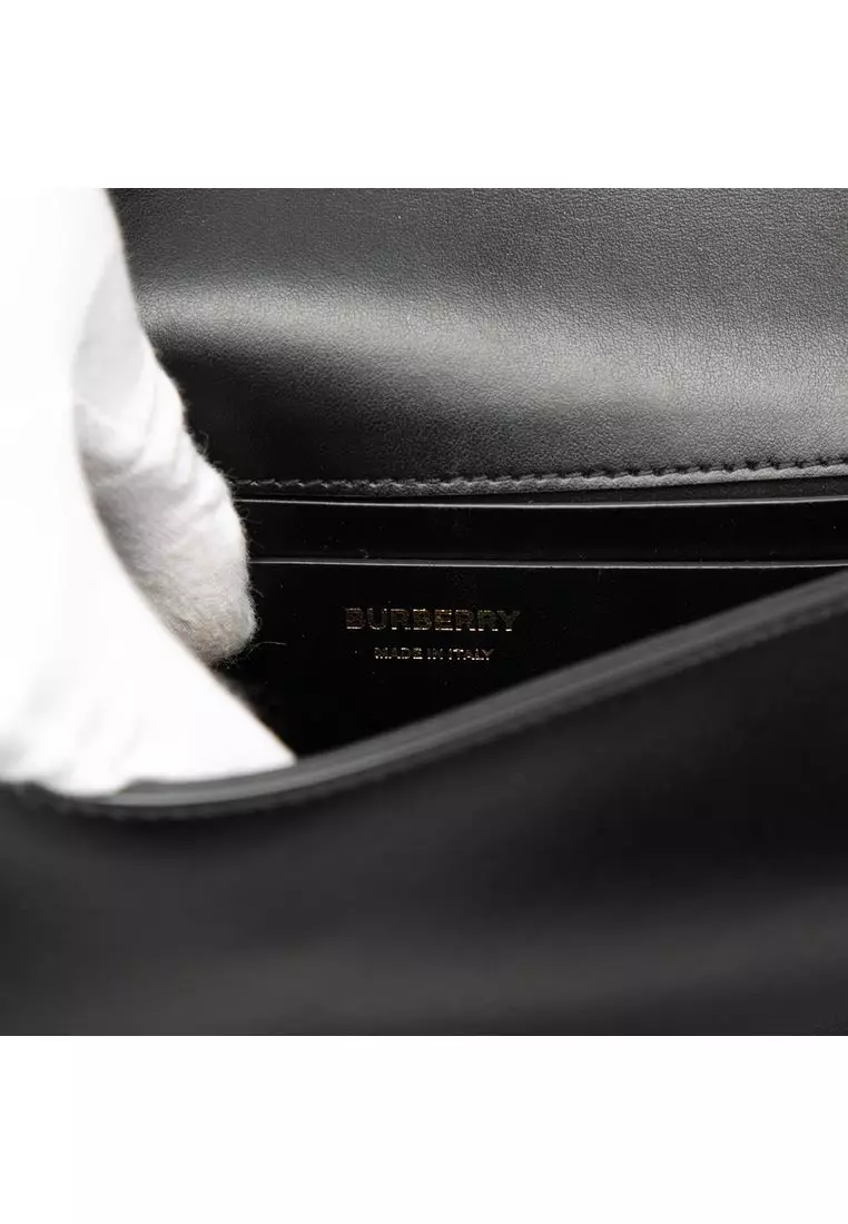 Pre-Loved Burberry Small Leather Grace Crossbody