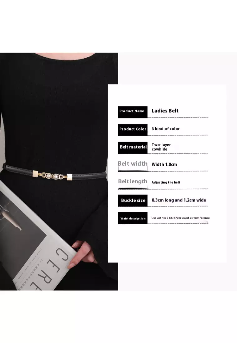 Buy XAFITI Internet Celebrity Style Genuine Leather Women's Pearl