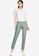 G2000 white Puff Sleeve Blouse with Pleated Neckline 94CA5AAFBF0B6EGS_4