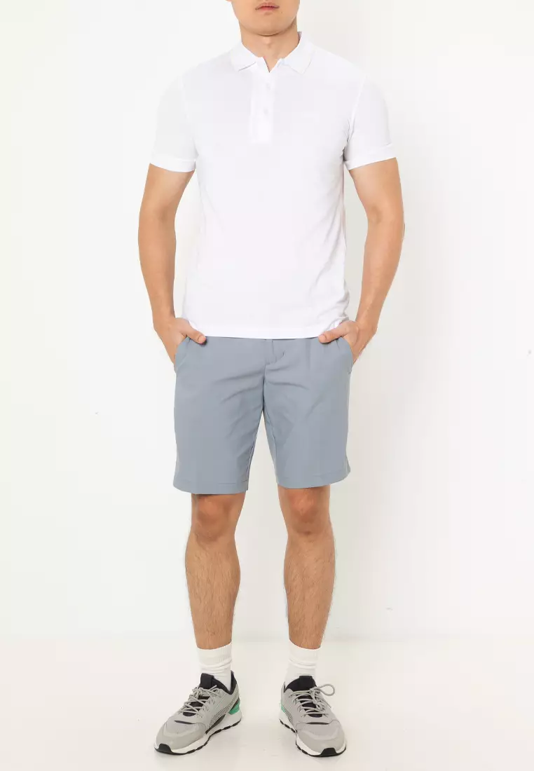 Tonal Logo Cotton Piqué Slim Fit Polo Shirt - BOSS Green