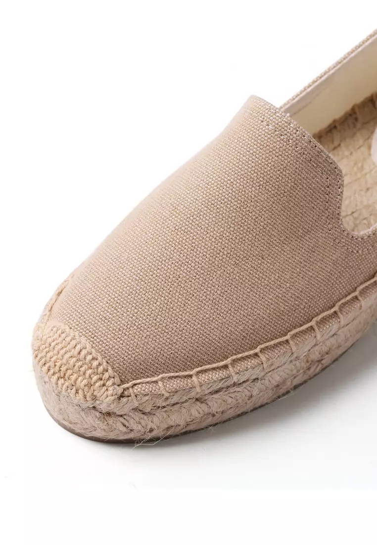 厚底帆布草編麻底鞋 HB87