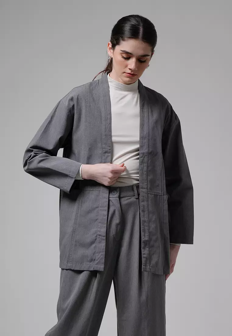 Jual Hardware Hardware Clothing Outer Wanita Hardware Outer Kimono Long ...