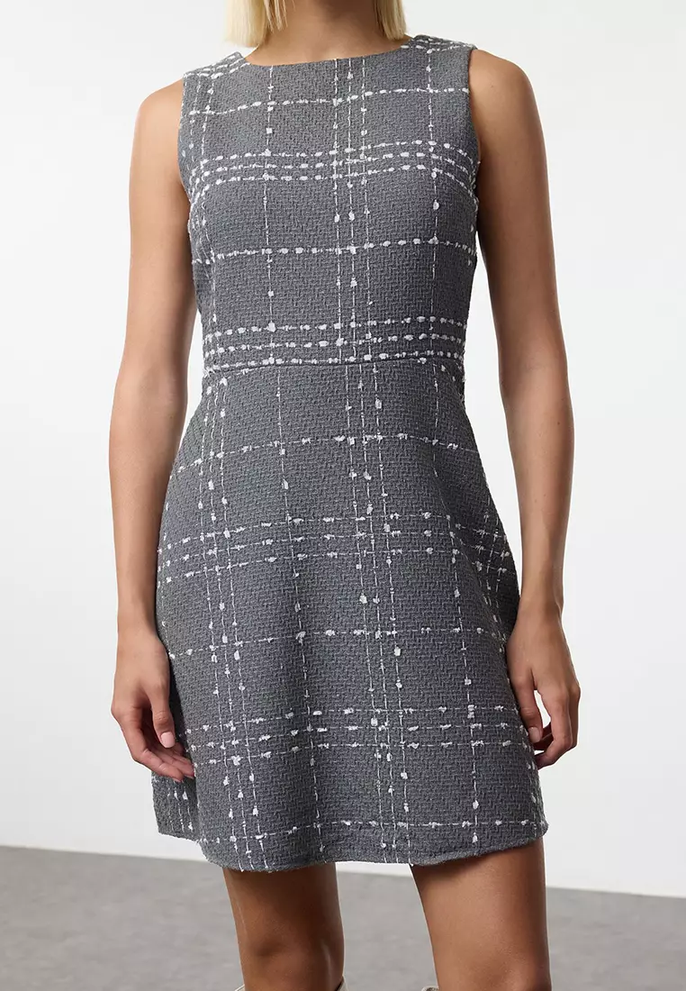 Buy Trendyol Printed Checkered Mini Dress 2025 Online ZALORA
