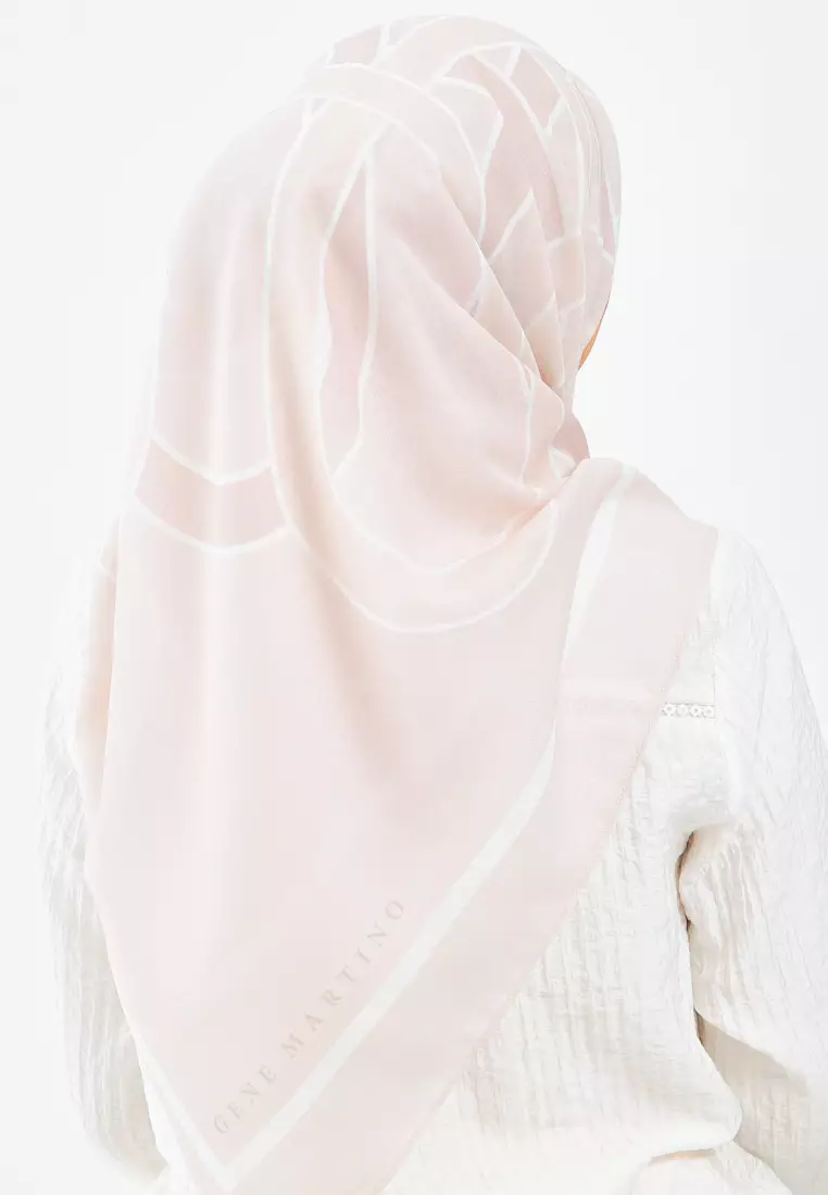 Charming Square Hijab 053