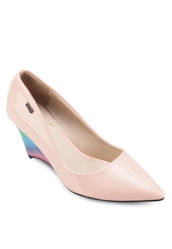 Pa京站 esprittent Pointed Toe Wedges, 女鞋, 鞋