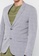 MANGO Man grey Super Slim-Fit Checked Tailored Blazer 1311CAA4B6AC6FGS_2