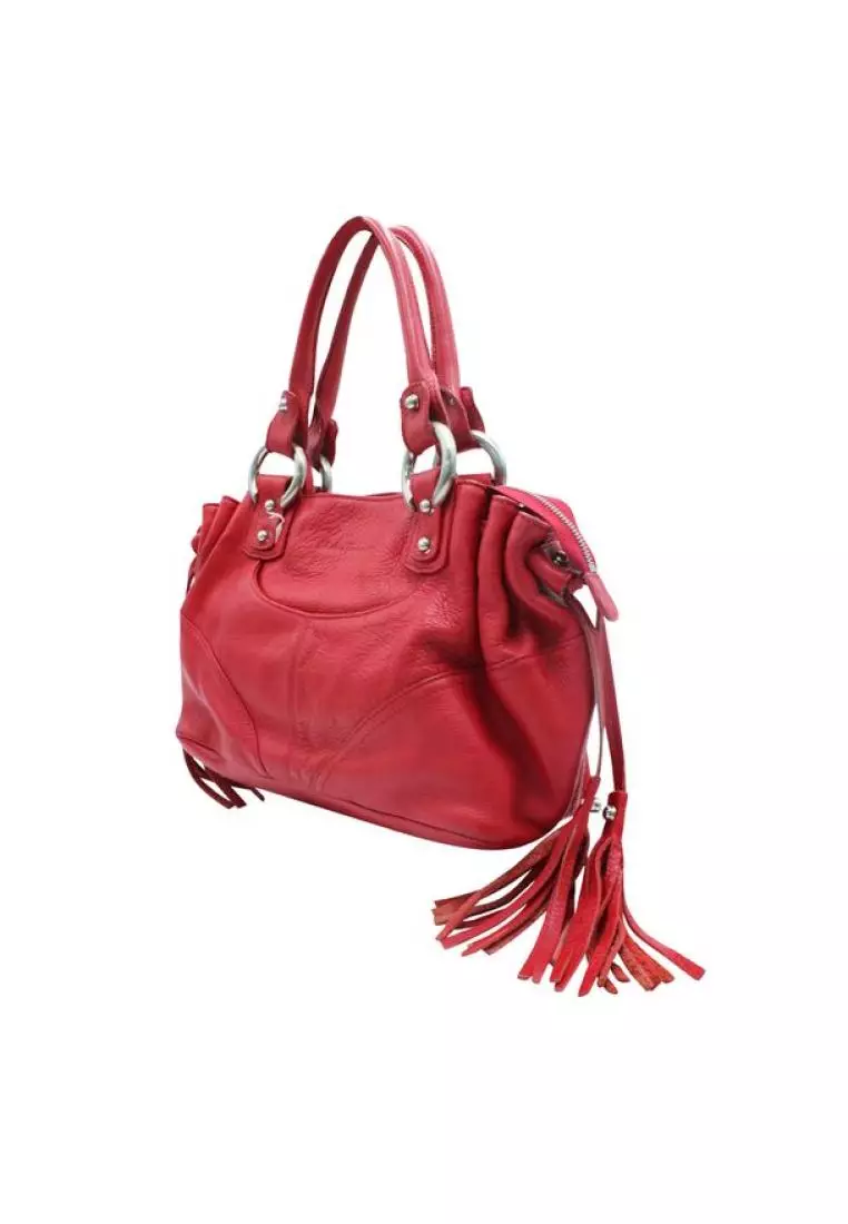 Red cheap ferragamo purse
