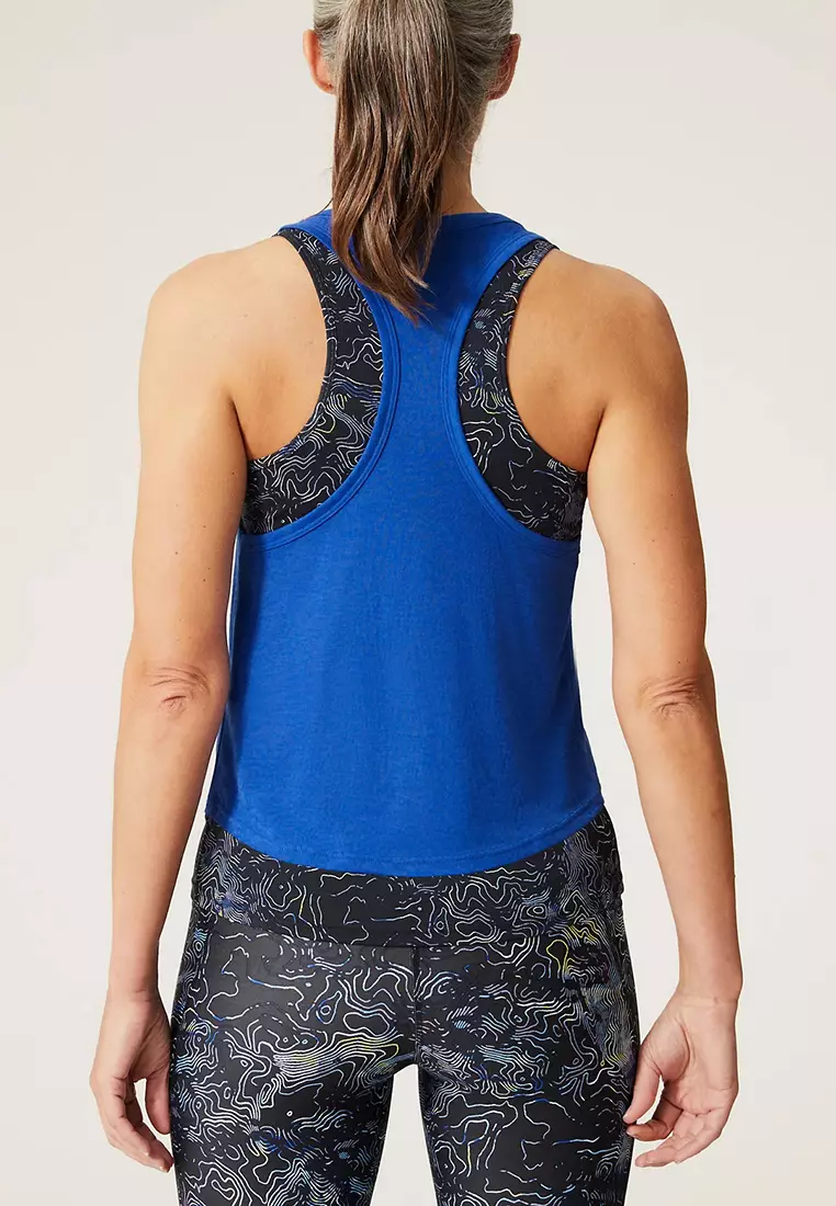 Printed Double Layer Vest Top