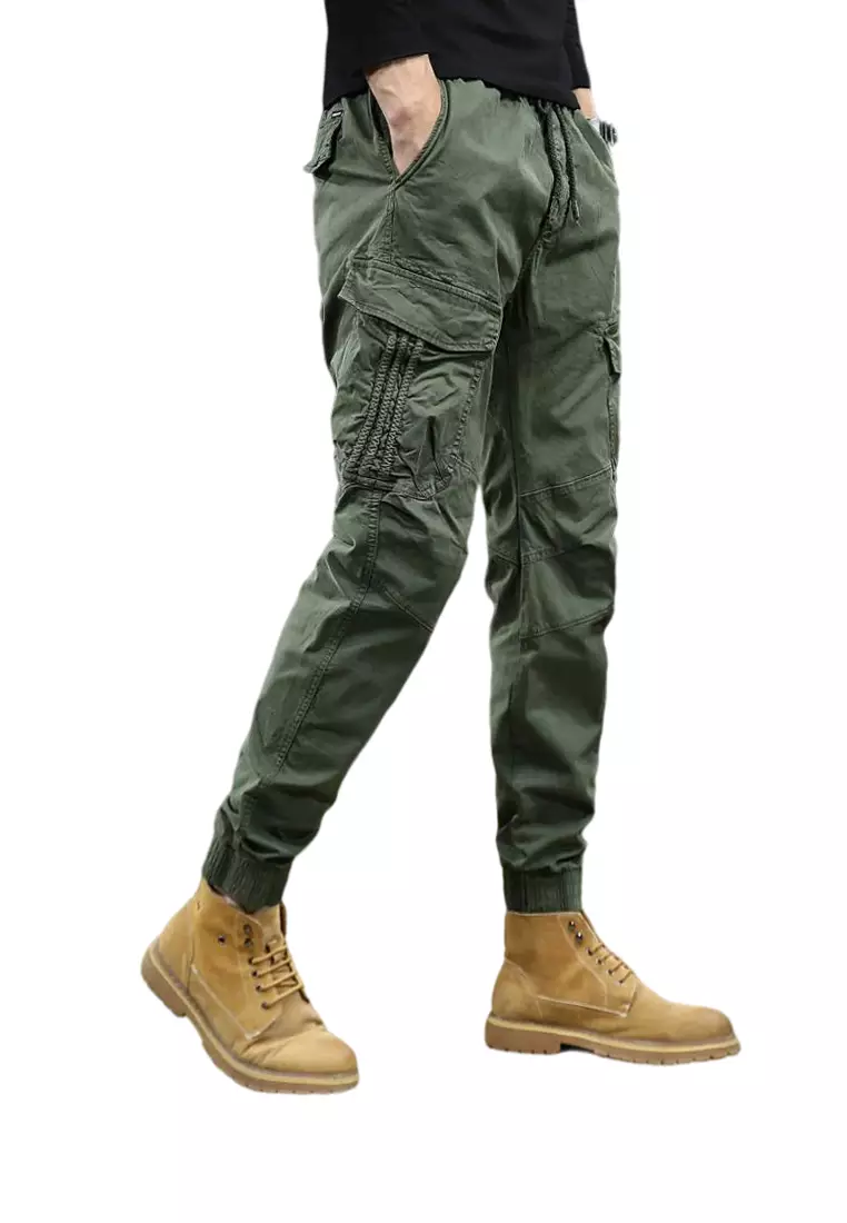 休閒修腿束腳褲 GJL8650