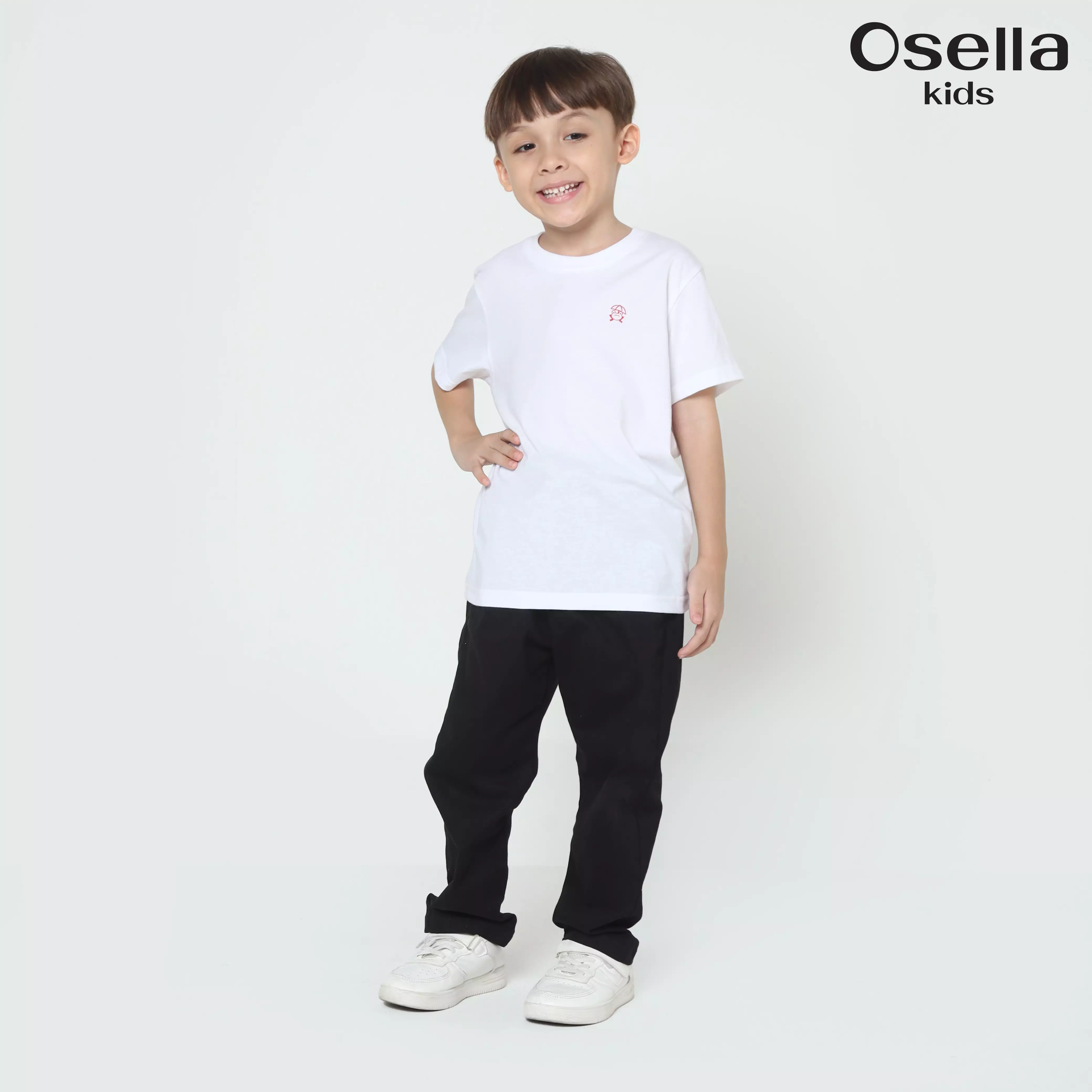 [NEW] Osella Kids Basic Regular T-Shirt 3272500201 | Kaos Lengan Pendek Anak Laki-Laki