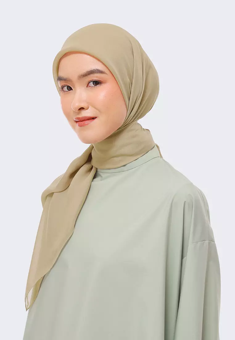 RiaMiranda Khaki Rarina Scarf