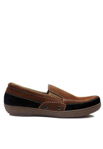 D-Island Shoes New Bizarre Casual Oxford Soft Brown
