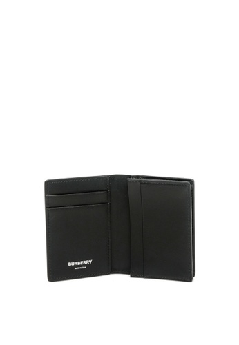 Buy Burberry Embossed Check Leather Folding Card Case Card holder 2023  Online | ZALORA Singapore