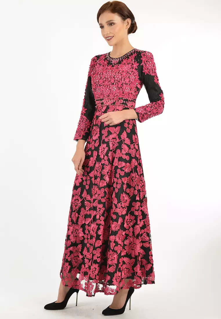 Bibiq Gamis Brokat Tile